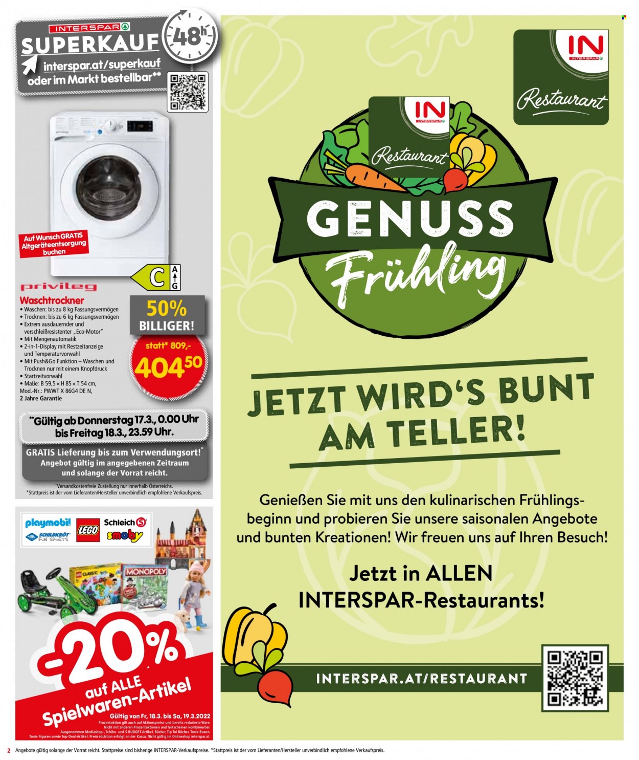 Angebote INTERSPAR - 17.3.2022 - 23.3.2022. Seite 2