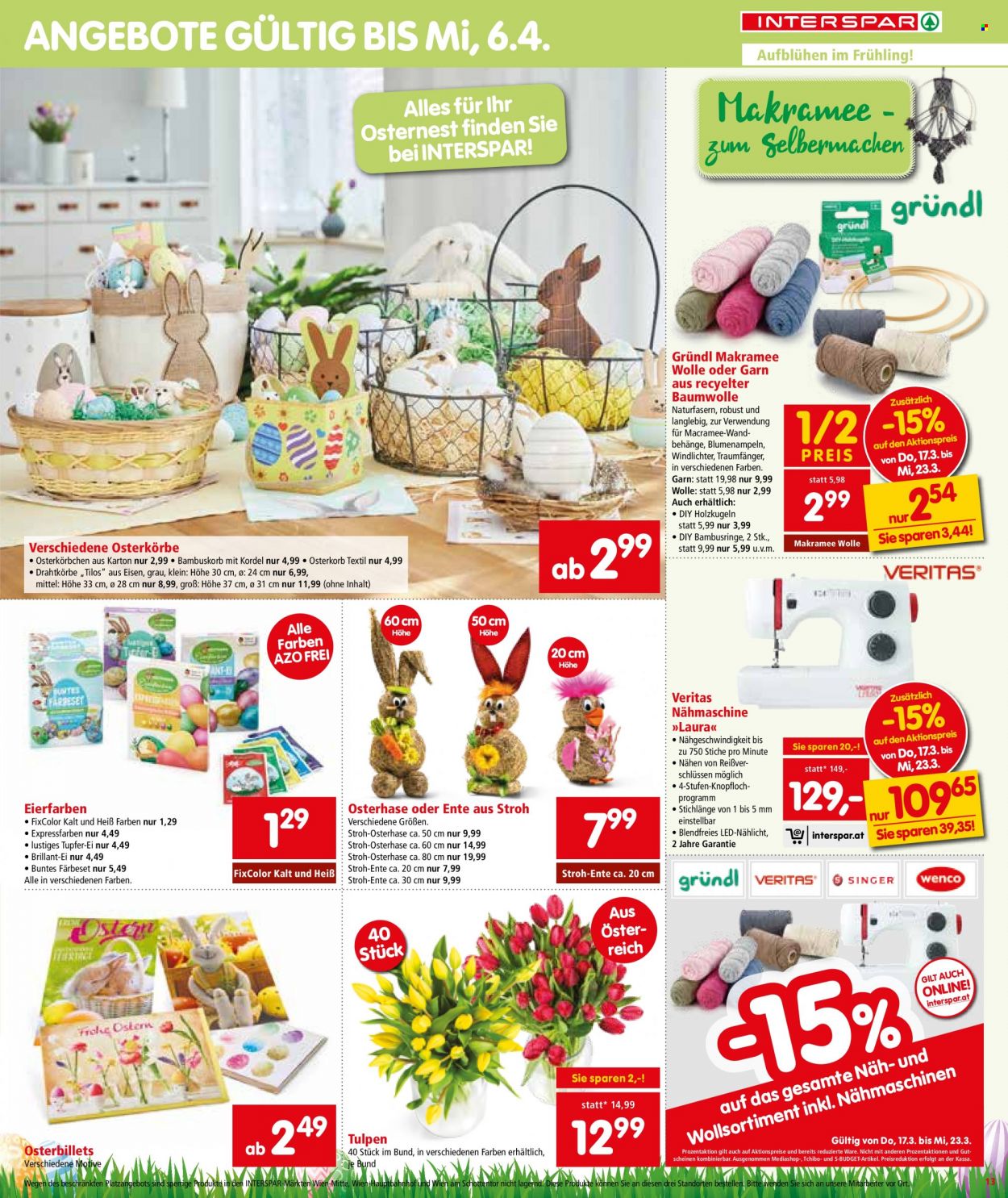 Angebote INTERSPAR - 17.3.2022 - 23.3.2022. Seite 13