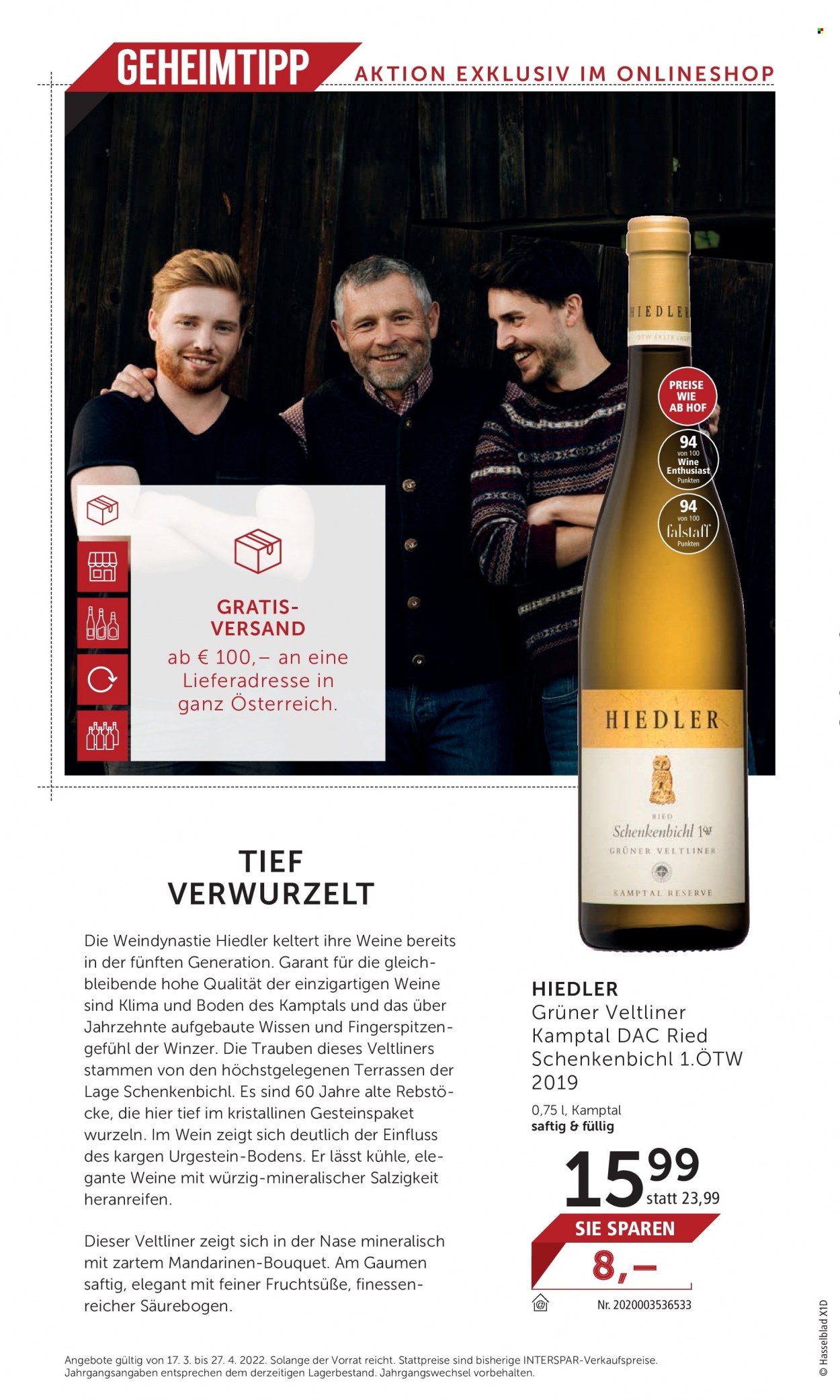 Angebote INTERSPAR - 17.3.2022 - 27.4.2022. Seite 2