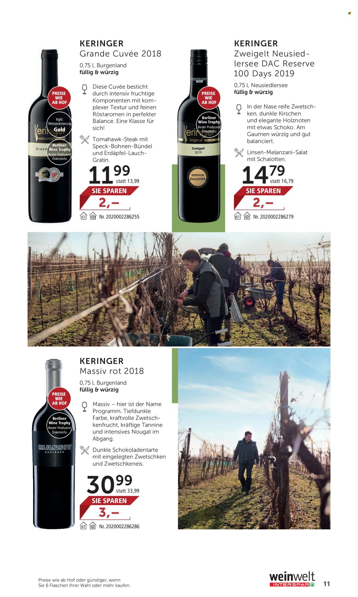 Angebote INTERSPAR - 17.3.2022 - 27.4.2022. Seite 11