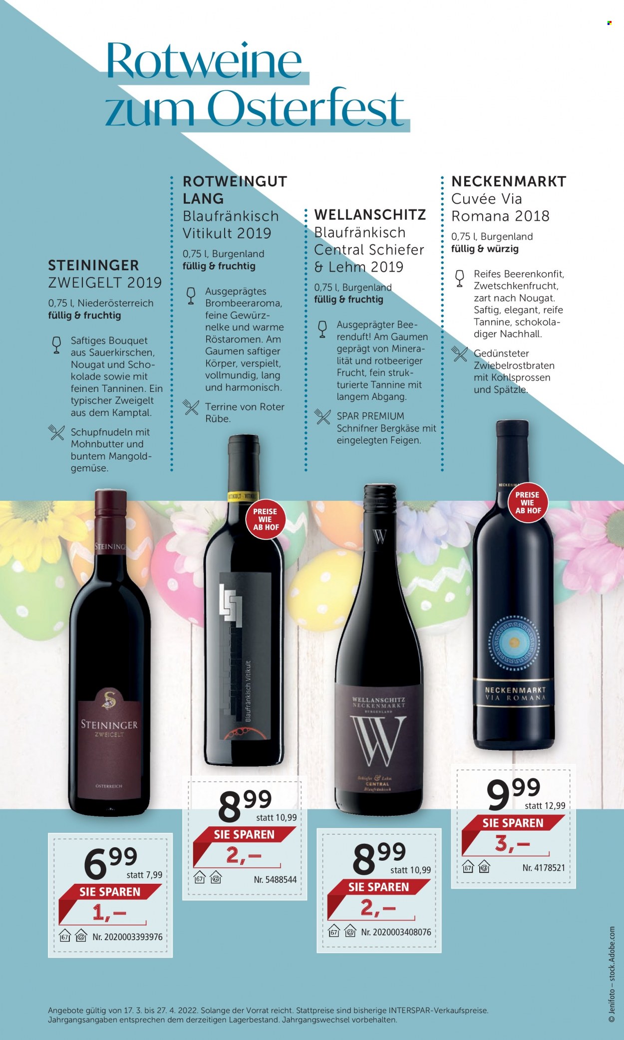 Angebote INTERSPAR - 17.3.2022 - 27.4.2022. Seite 12