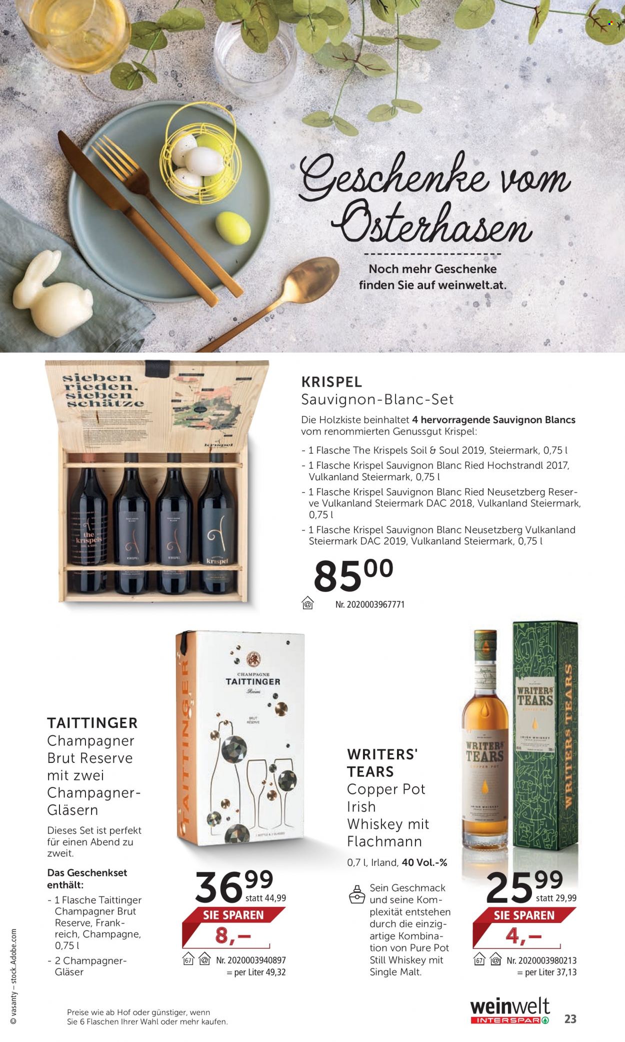Angebote INTERSPAR - 17.3.2022 - 27.4.2022. Seite 23