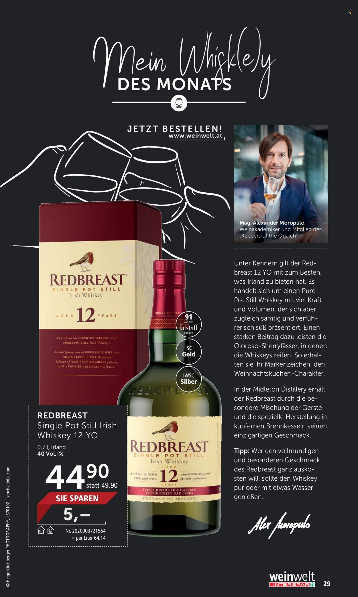 Angebote INTERSPAR - 17.3.2022 - 27.4.2022. Seite 29