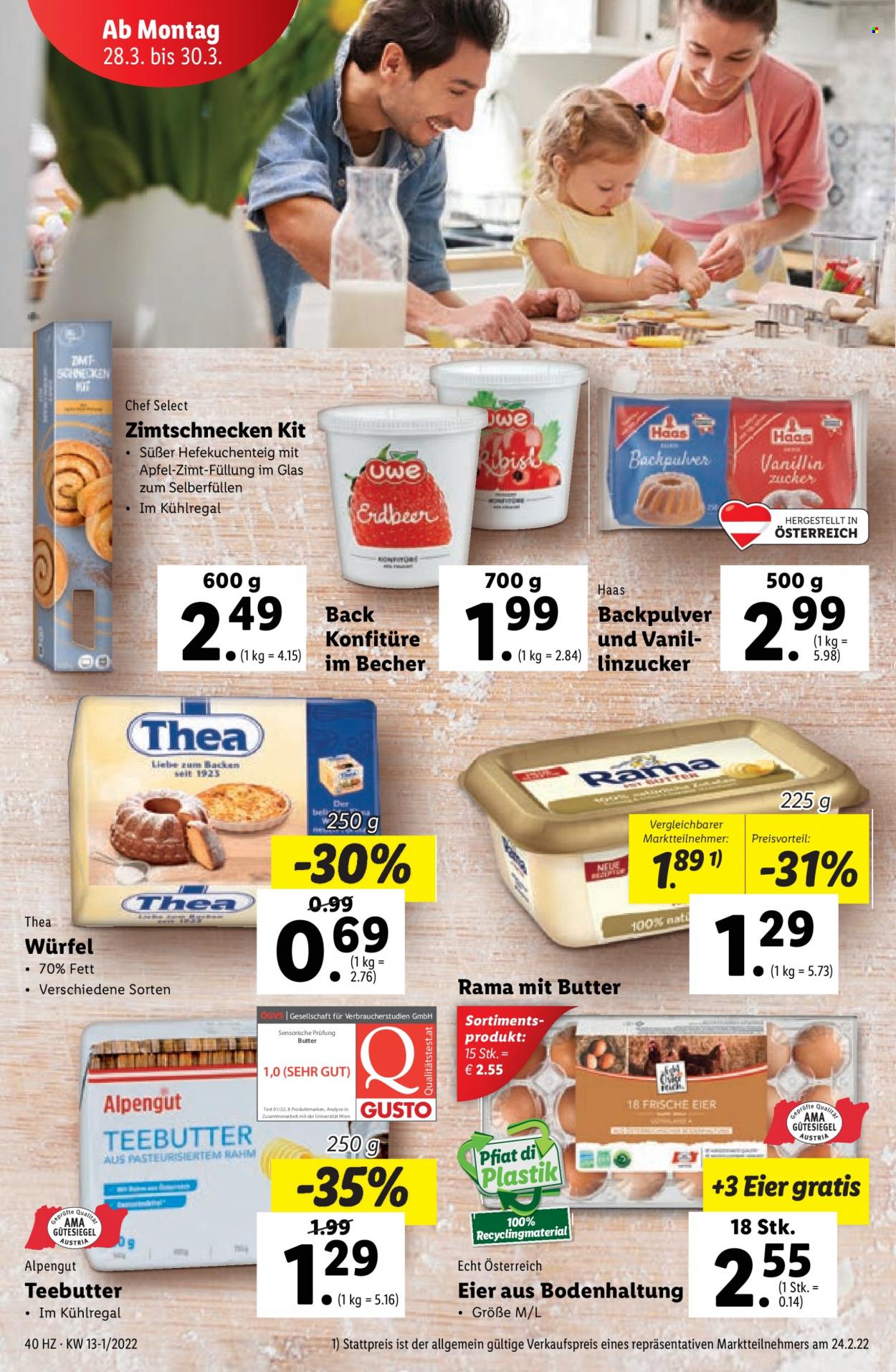 Angebote Lidl - 24.3.2022 - 30.3.2022. Seite 40