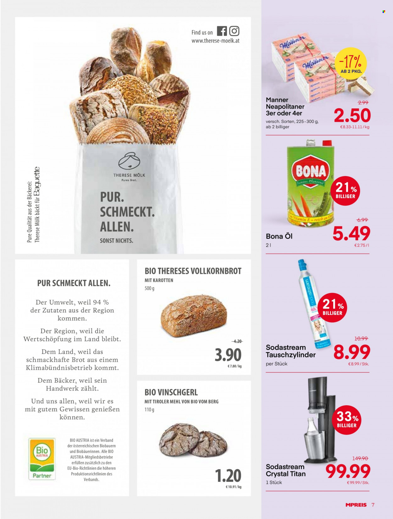 Angebote MPREIS - 21.3.2022 - 27.3.2022. Seite 7