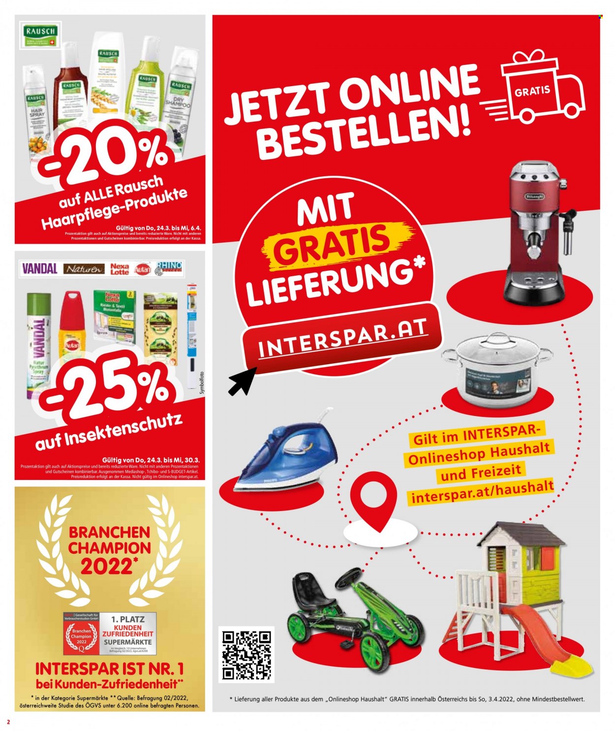 Angebote INTERSPAR - 24.3.2022 - 6.4.2022. Seite 2