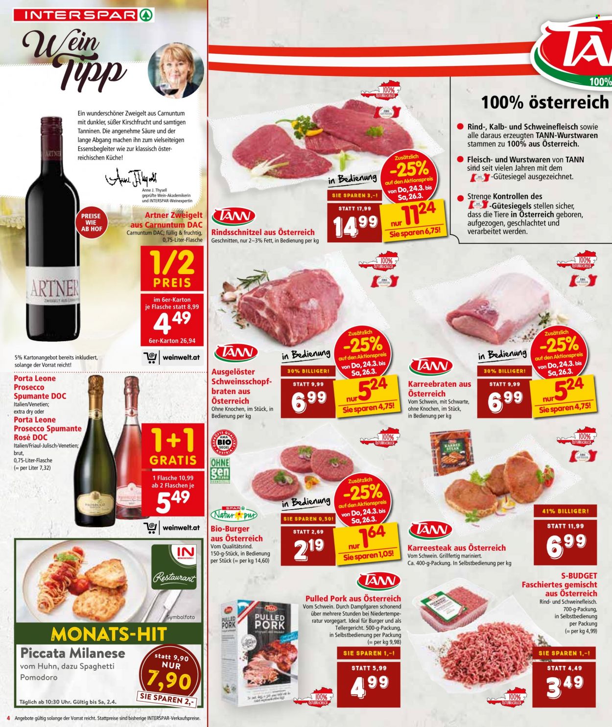 Angebote INTERSPAR - 24.3.2022 - 6.4.2022. Seite 4