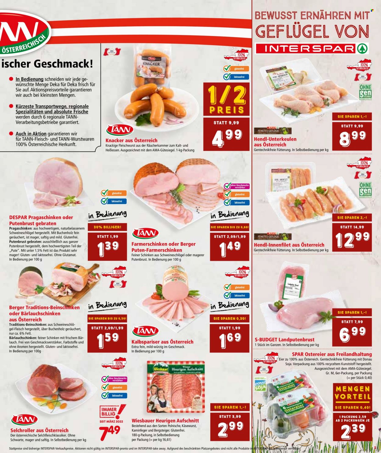Angebote INTERSPAR - 24.3.2022 - 6.4.2022. Seite 5