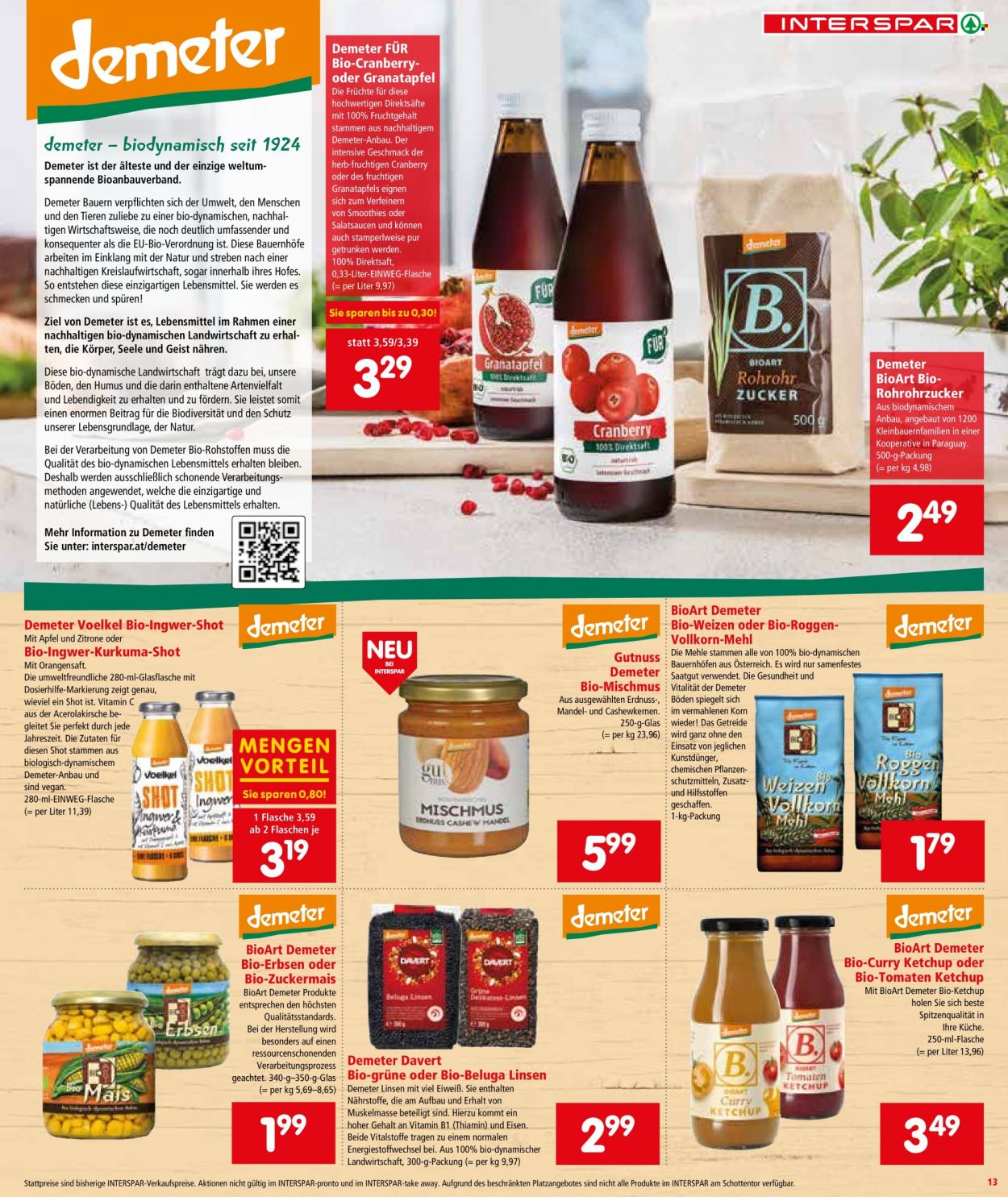 Angebote INTERSPAR - 24.3.2022 - 6.4.2022. Seite 13