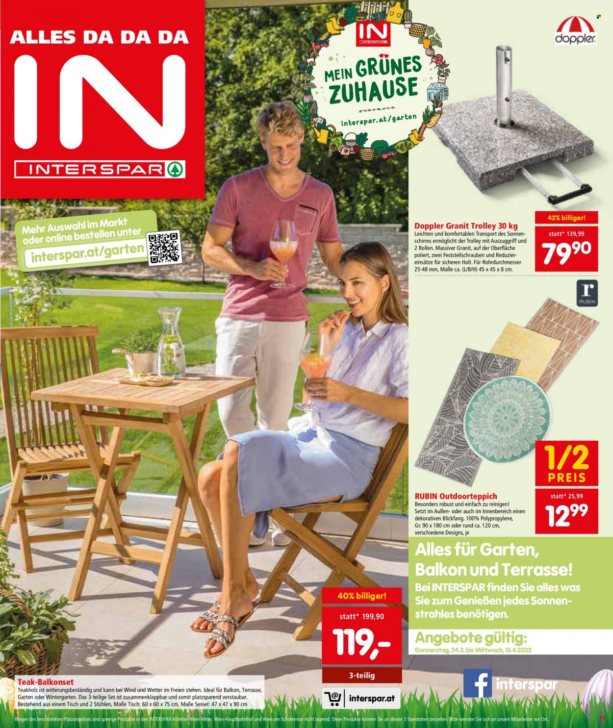 Angebote INTERSPAR - 24.3.2022 - 6.4.2022. Seite 17