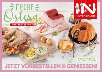 Angebote INTERSPAR - 24.3.2022 - 16.4.2022.