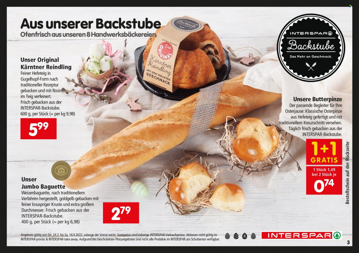 Angebote INTERSPAR - 24.3.2022 - 16.4.2022. Seite 3