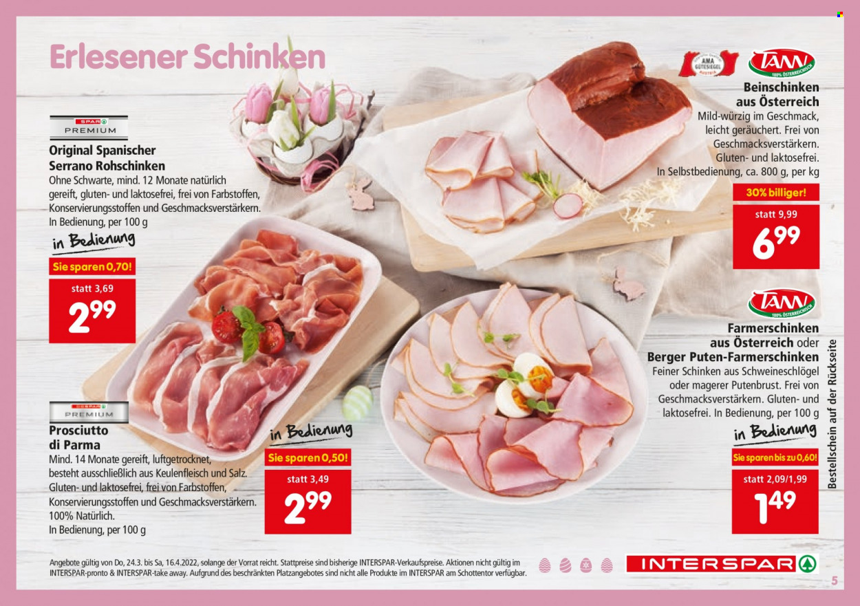 Angebote INTERSPAR - 24.3.2022 - 16.4.2022. Seite 5