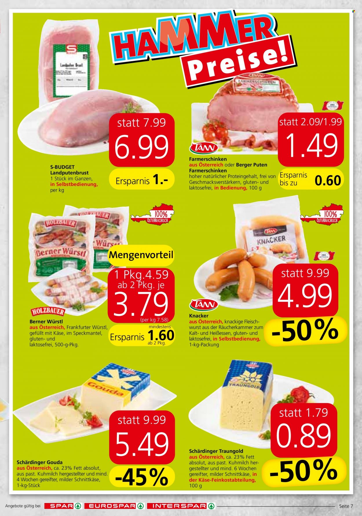 Angebote INTERSPAR - 24.3.2022 - 6.4.2022. Seite 7