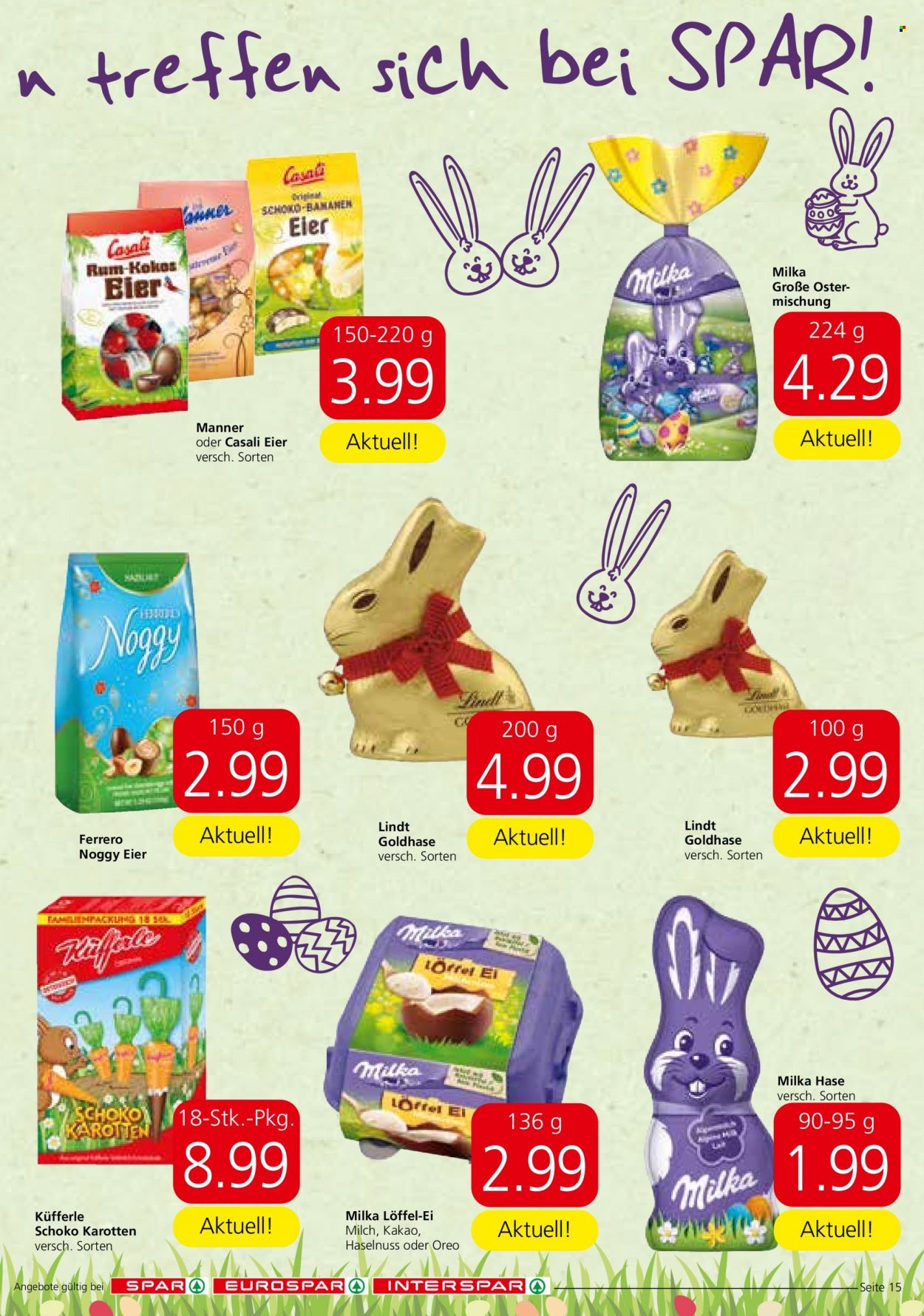 Angebote INTERSPAR - 24.3.2022 - 6.4.2022. Seite 15