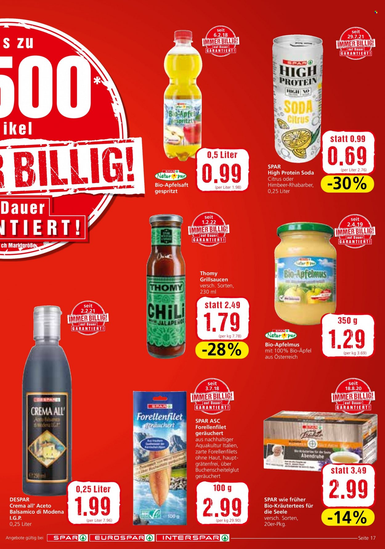 Angebote INTERSPAR - 24.3.2022 - 6.4.2022. Seite 17