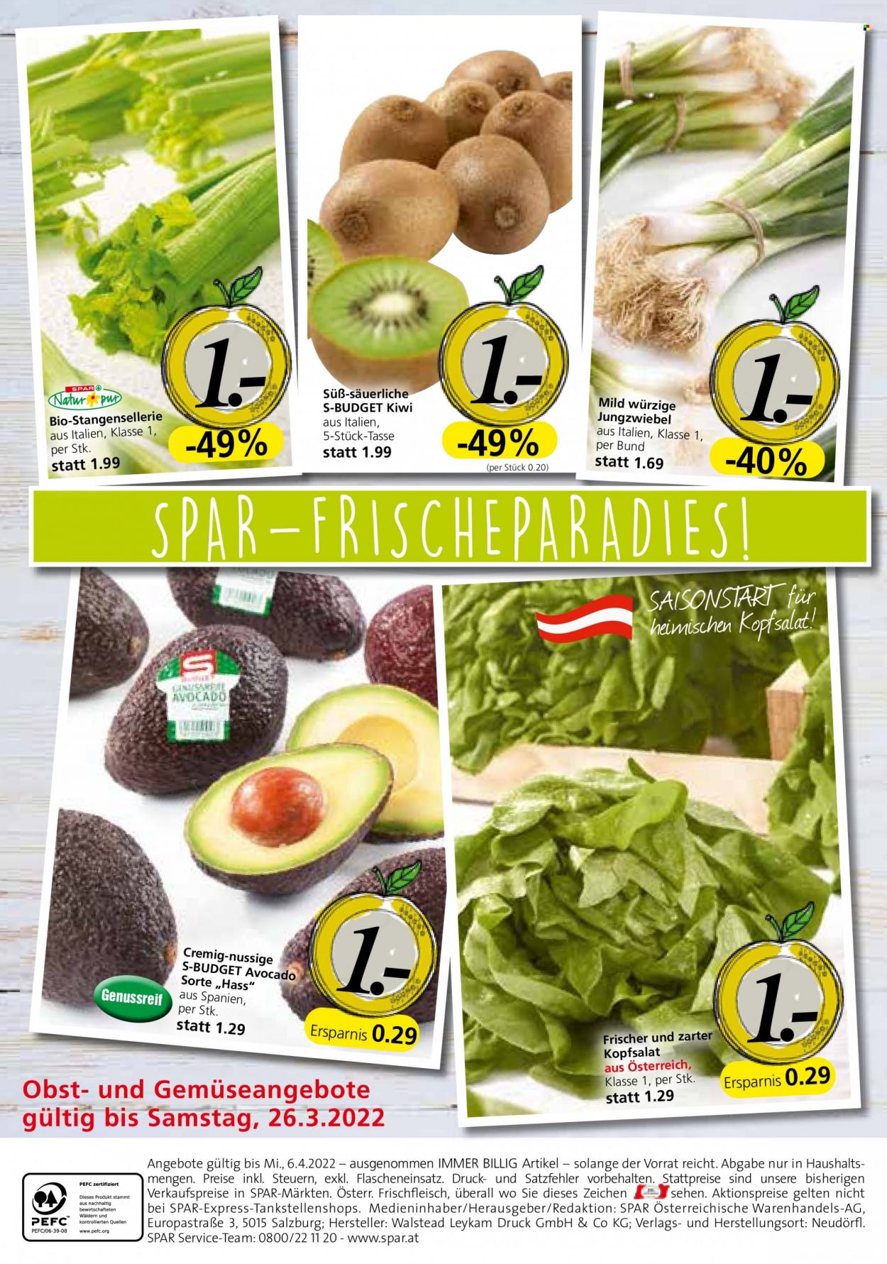Angebote INTERSPAR - 24.3.2022 - 6.4.2022. Seite 20