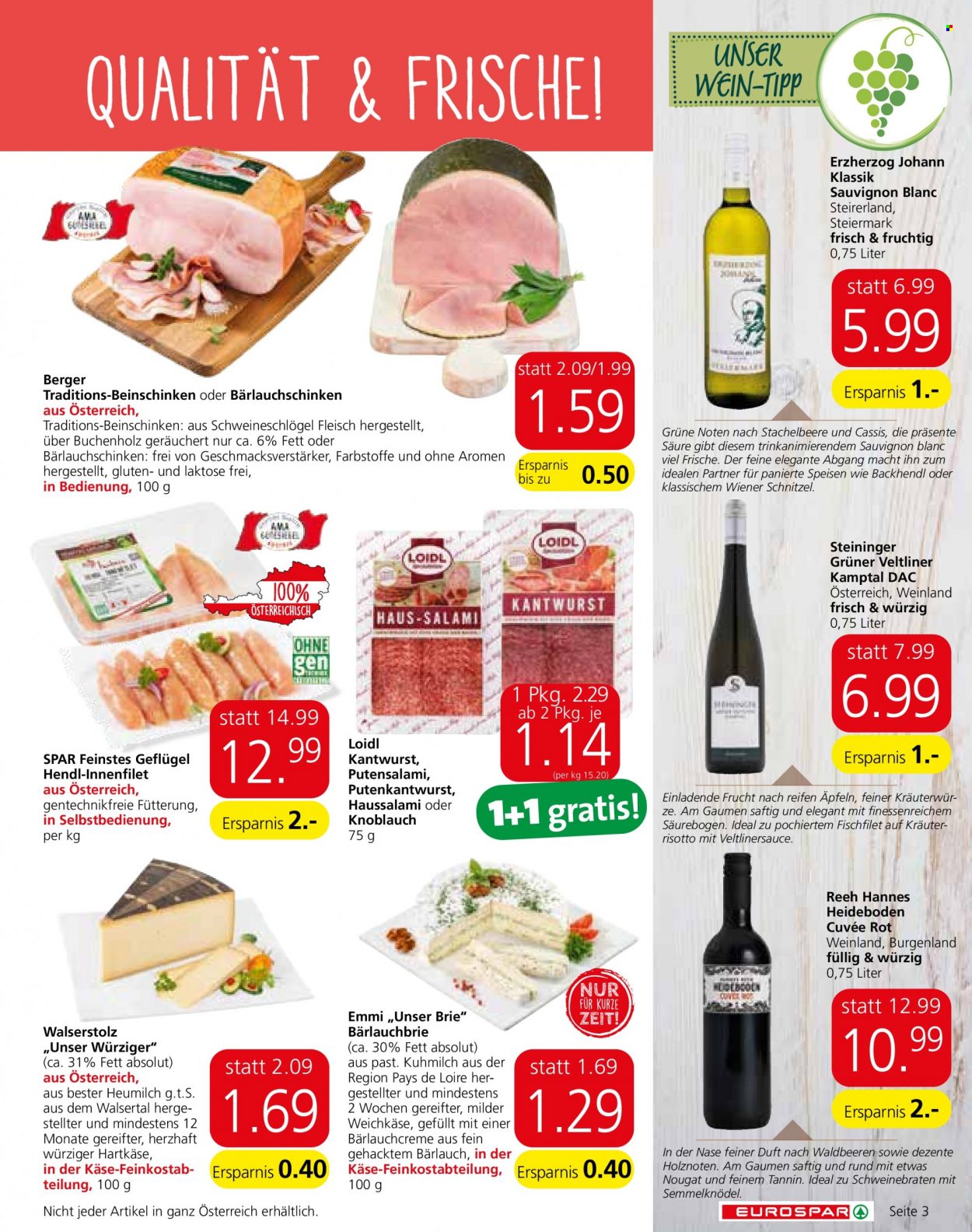 Angebote EUROSPAR - 24.3.2022 - 6.4.2022. Seite 3