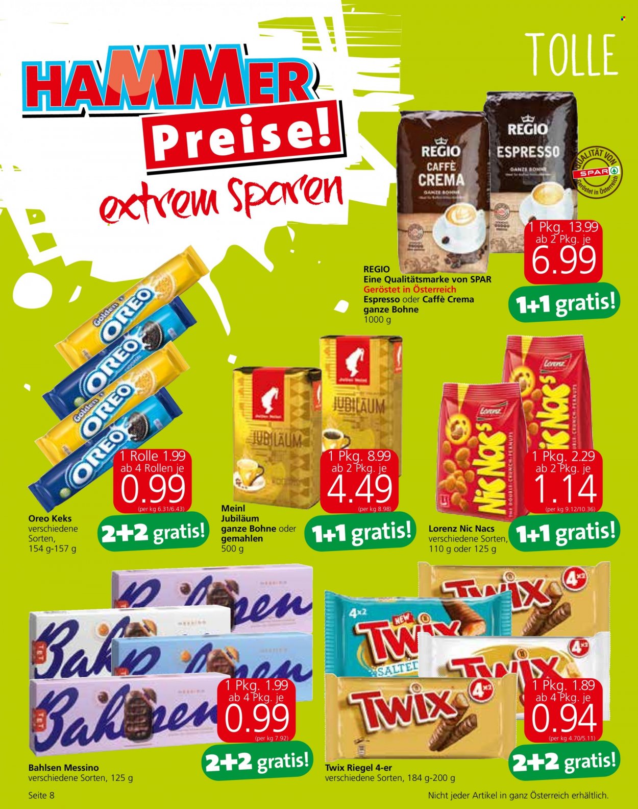 Angebote EUROSPAR - 24.3.2022 - 6.4.2022. Seite 8
