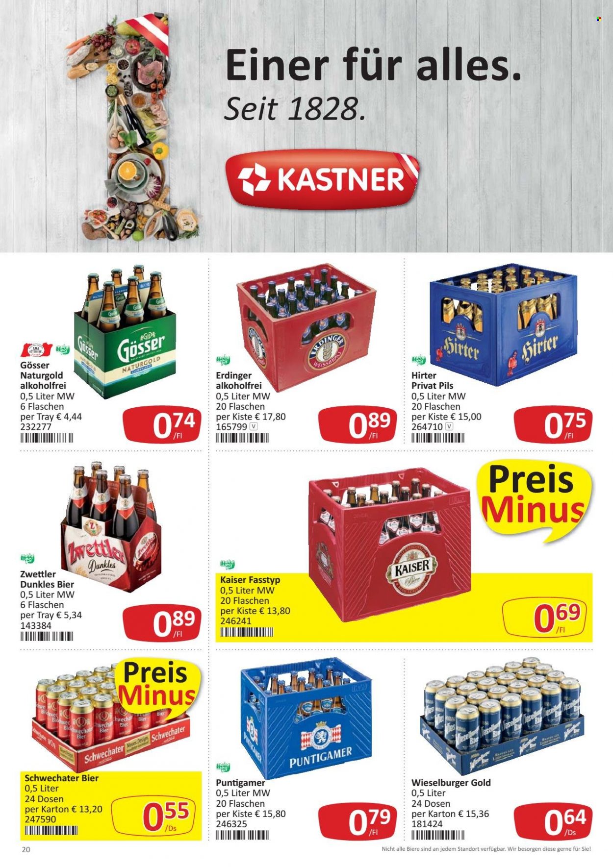 Angebote KASTNER - 28.3.2022 - 9.4.2022. Seite 20