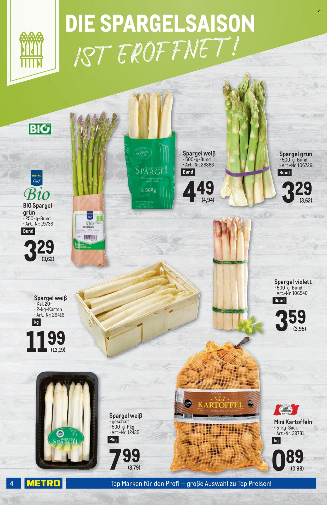 Angebote Metro - 31.3.2022 - 13.4.2022. Seite 4