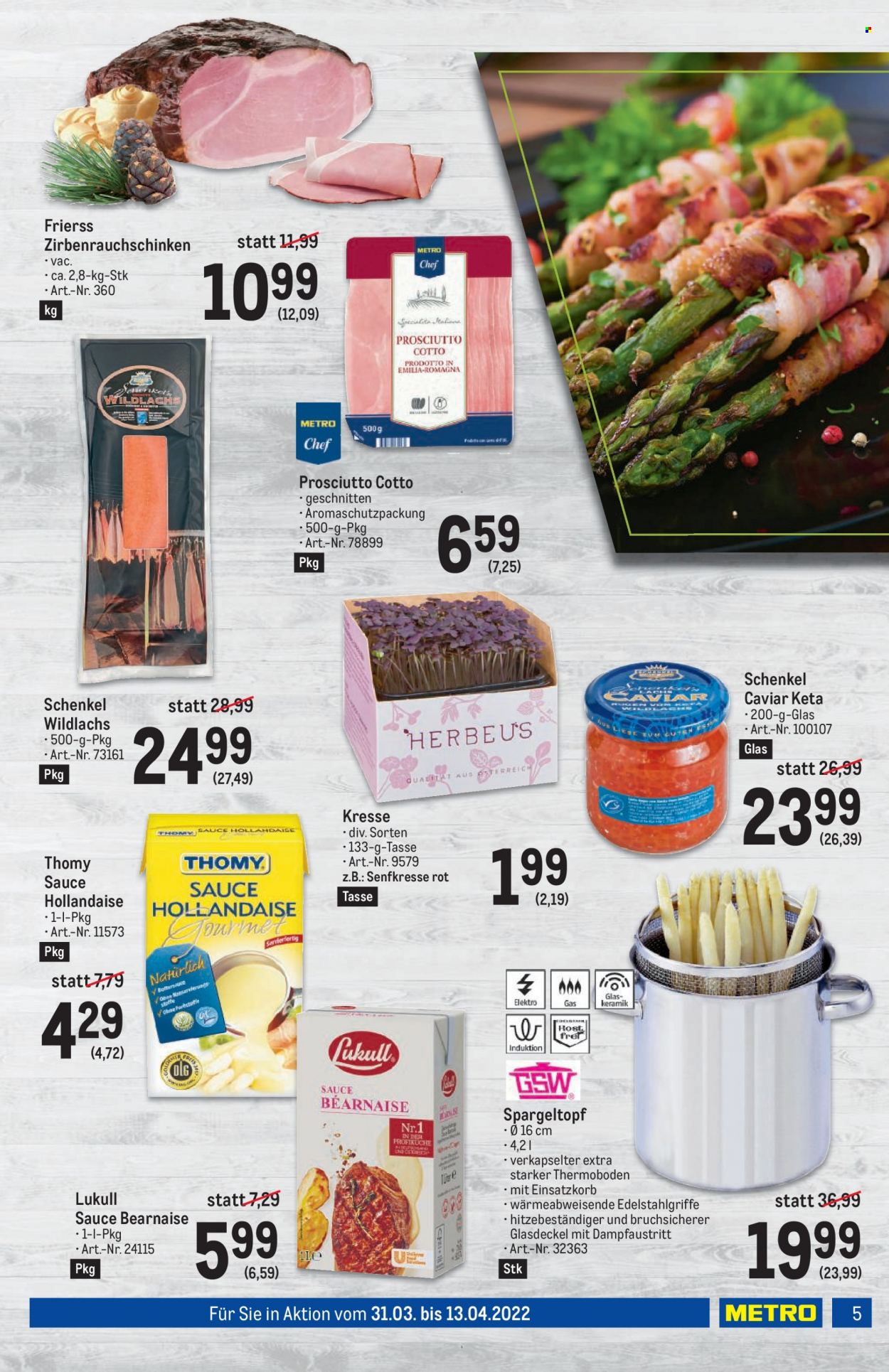 Angebote Metro - 31.3.2022 - 13.4.2022. Seite 5