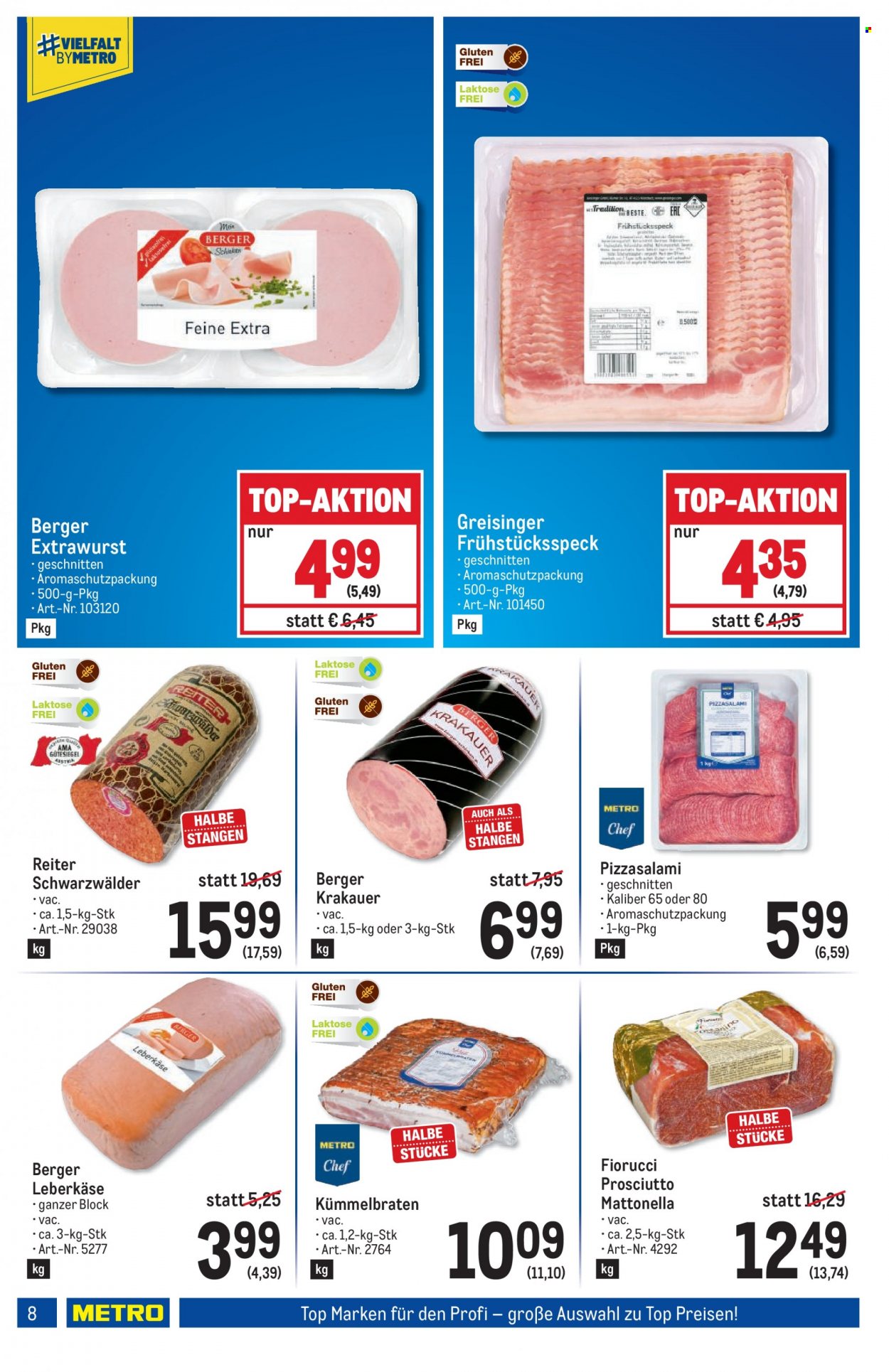 Angebote Metro - 31.3.2022 - 13.4.2022. Seite 8