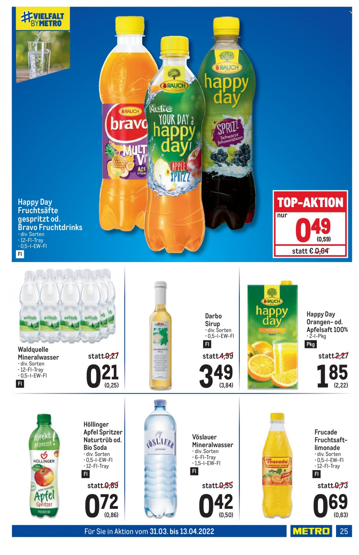 Angebote Metro - 31.3.2022 - 13.4.2022. Seite 25