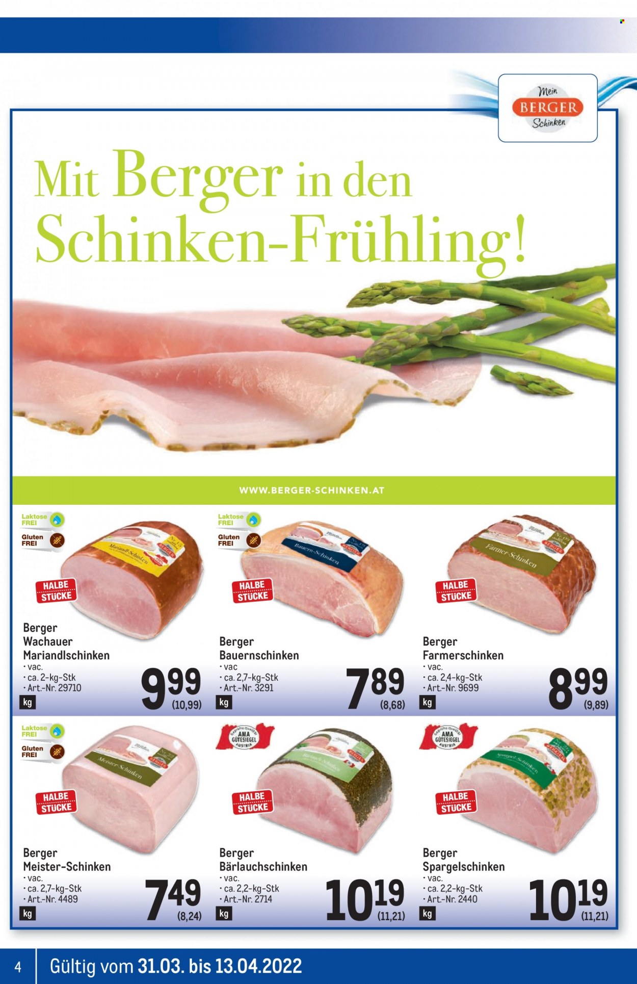 Angebote Metro - 31.3.2022 - 13.4.2022. Seite 4