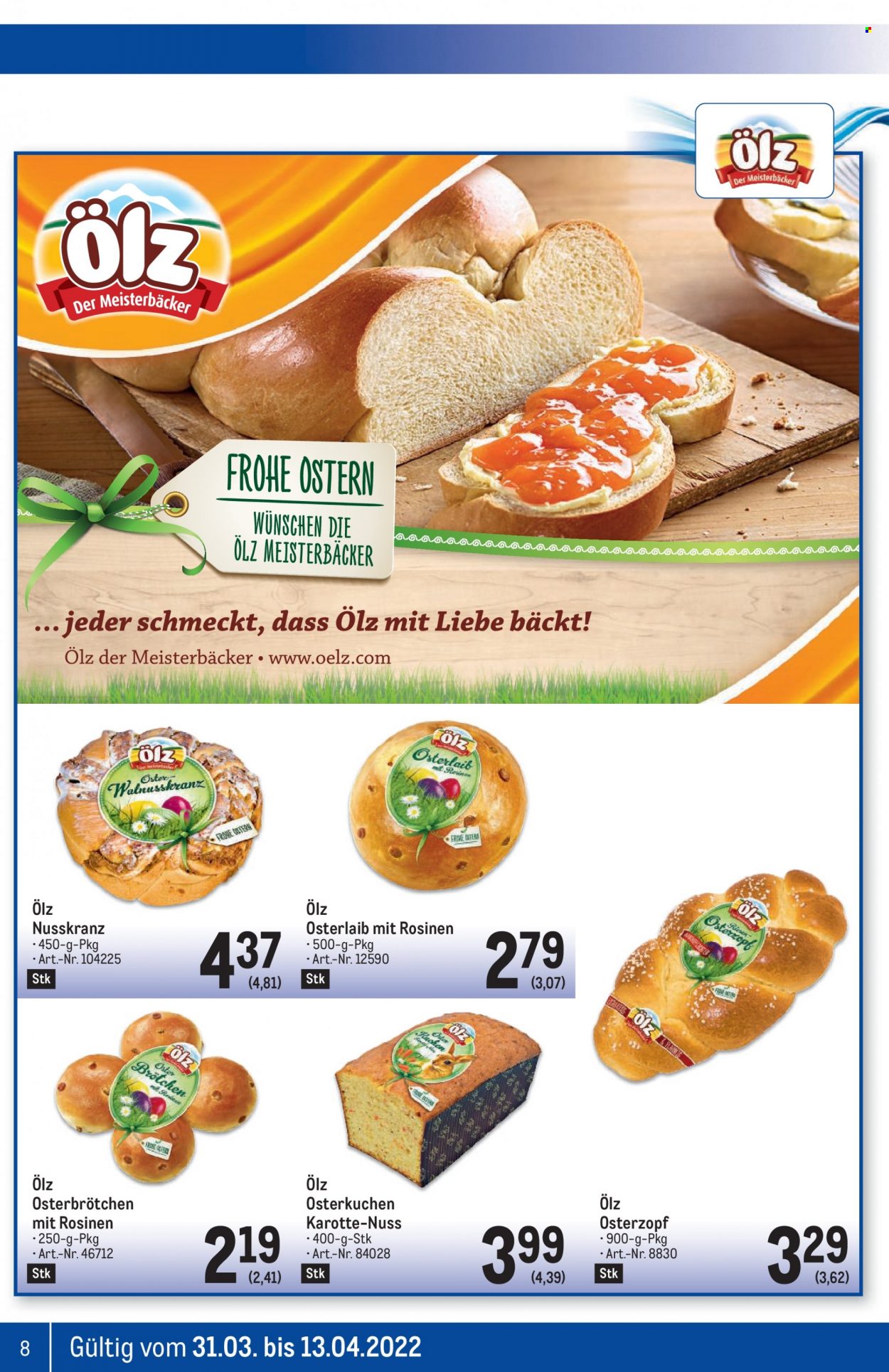 Angebote Metro - 31.3.2022 - 13.4.2022. Seite 8