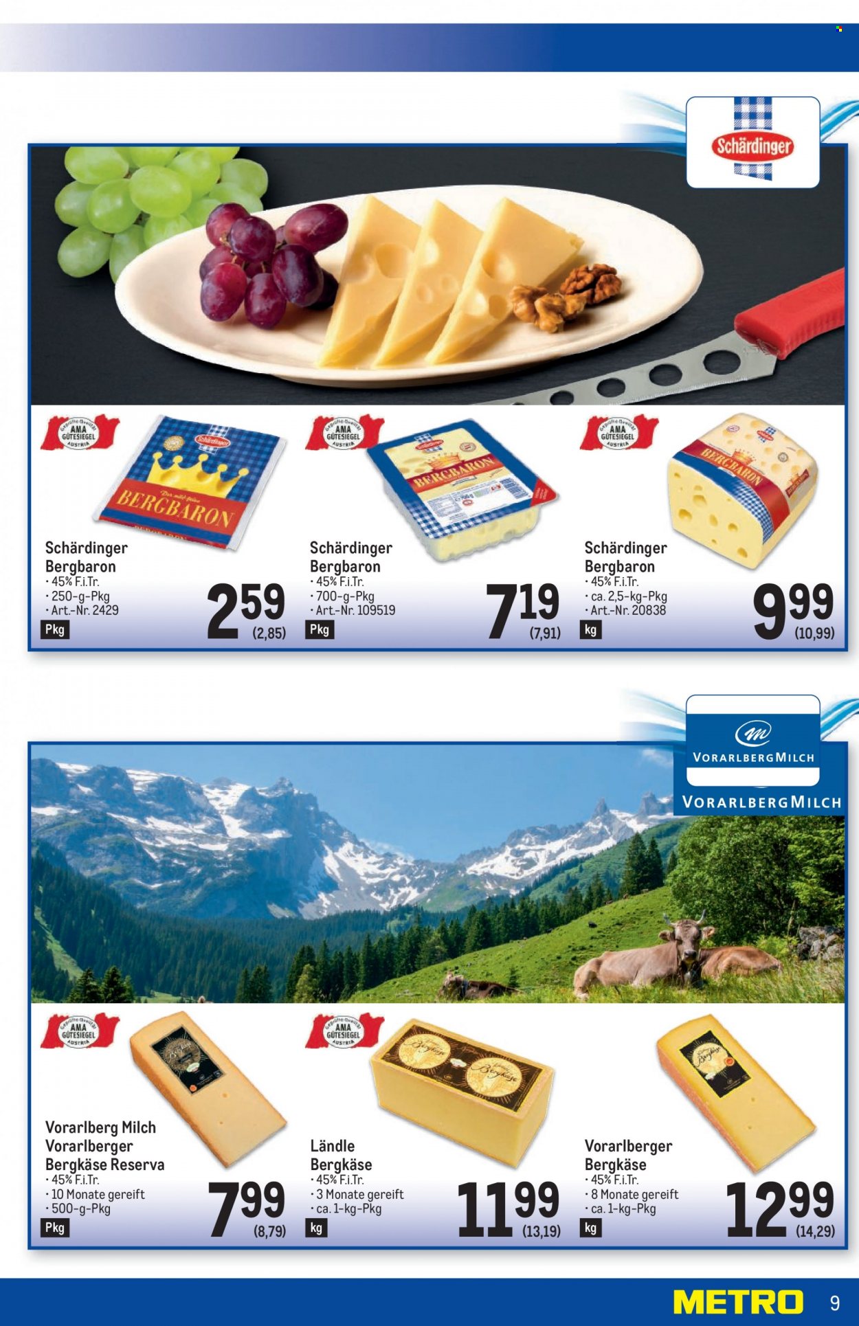 Angebote Metro - 31.3.2022 - 13.4.2022. Seite 9