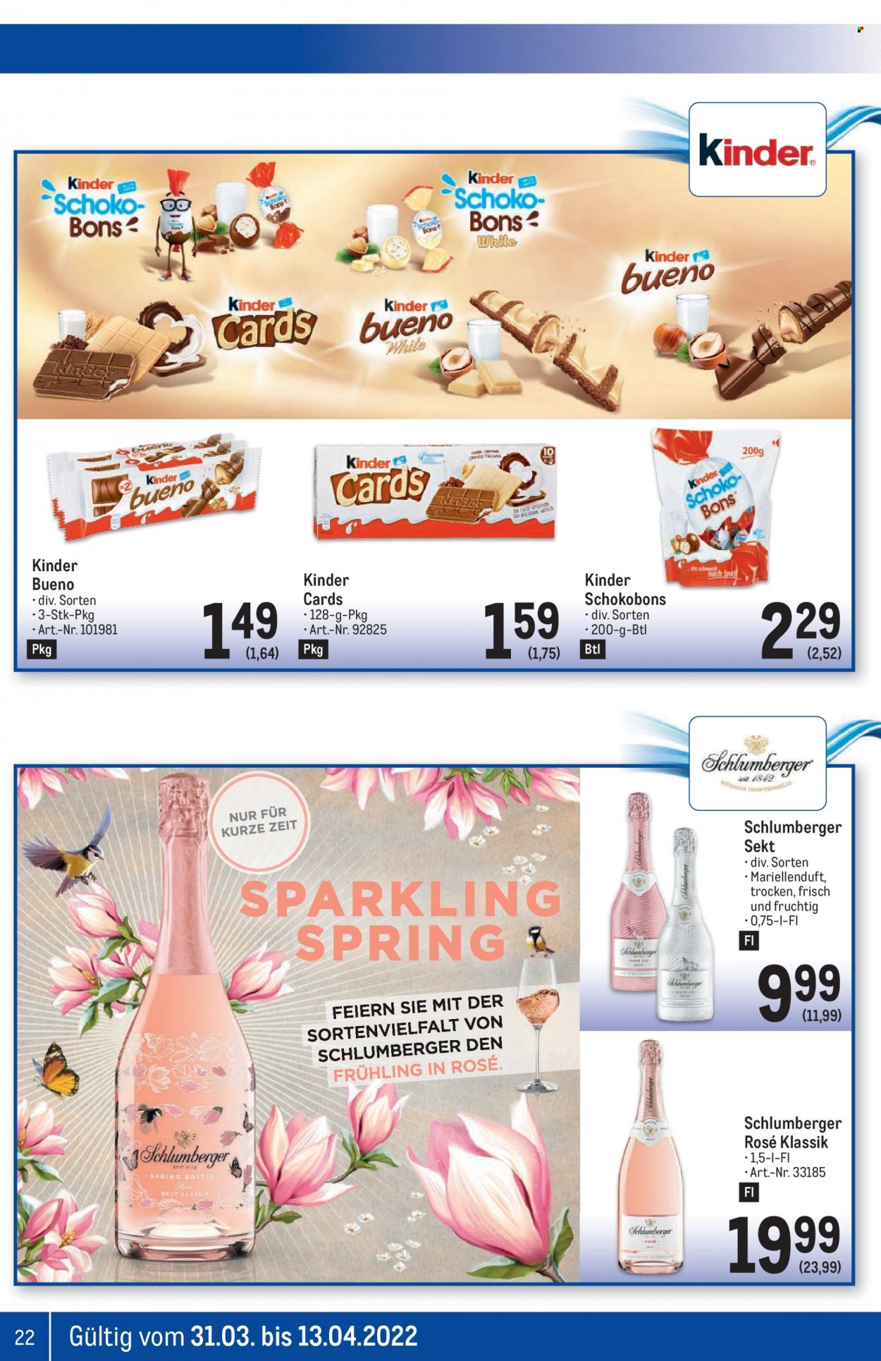 Angebote Metro - 31.3.2022 - 13.4.2022. Seite 22