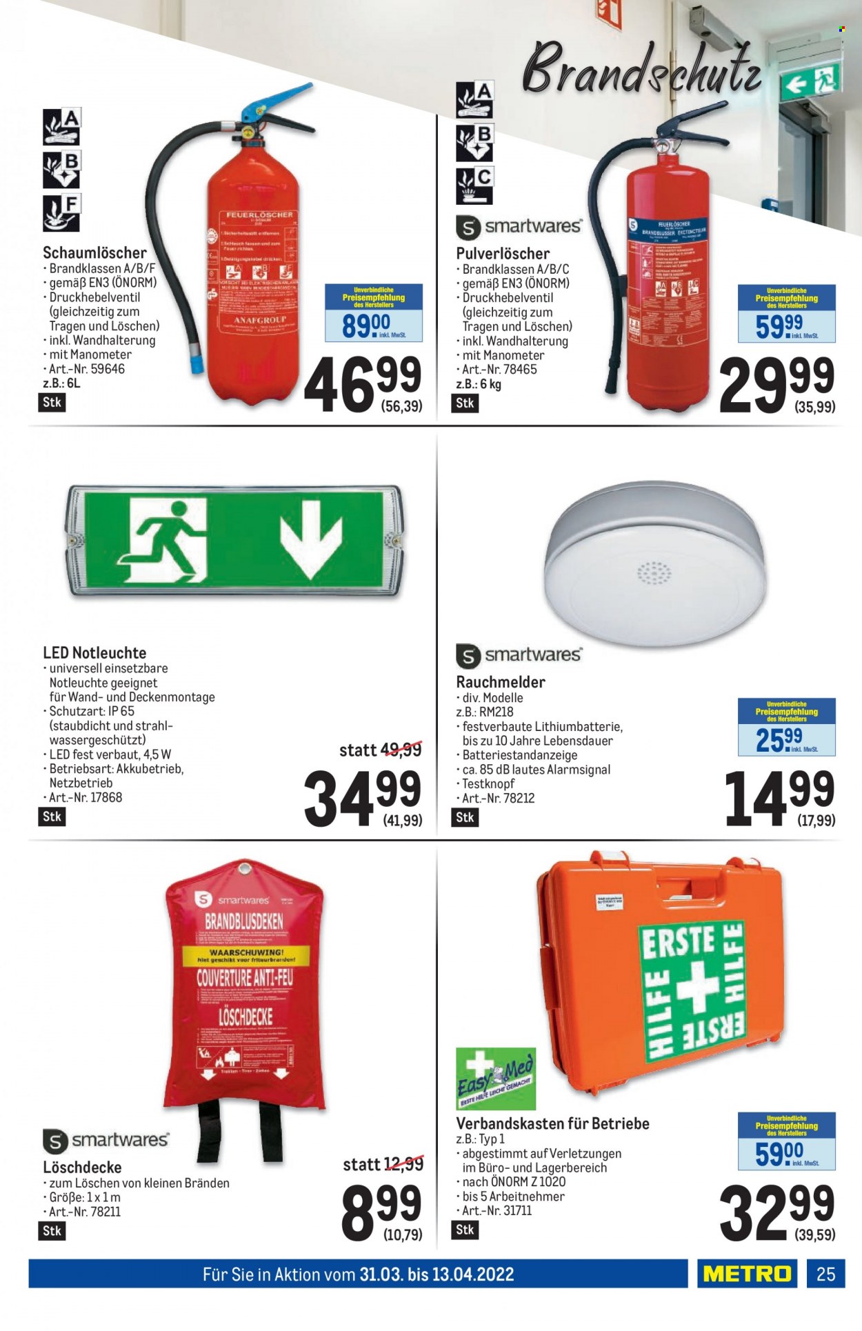 Angebote Metro - 31.3.2022 - 13.4.2022. Seite 25