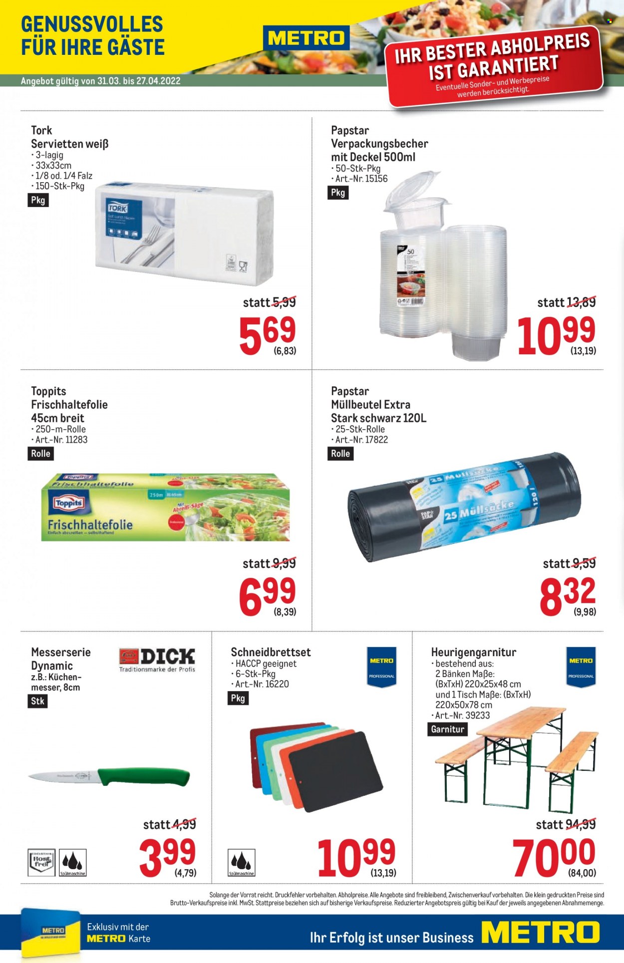 Angebote Metro - 31.3.2022 - 27.4.2022. Seite 8