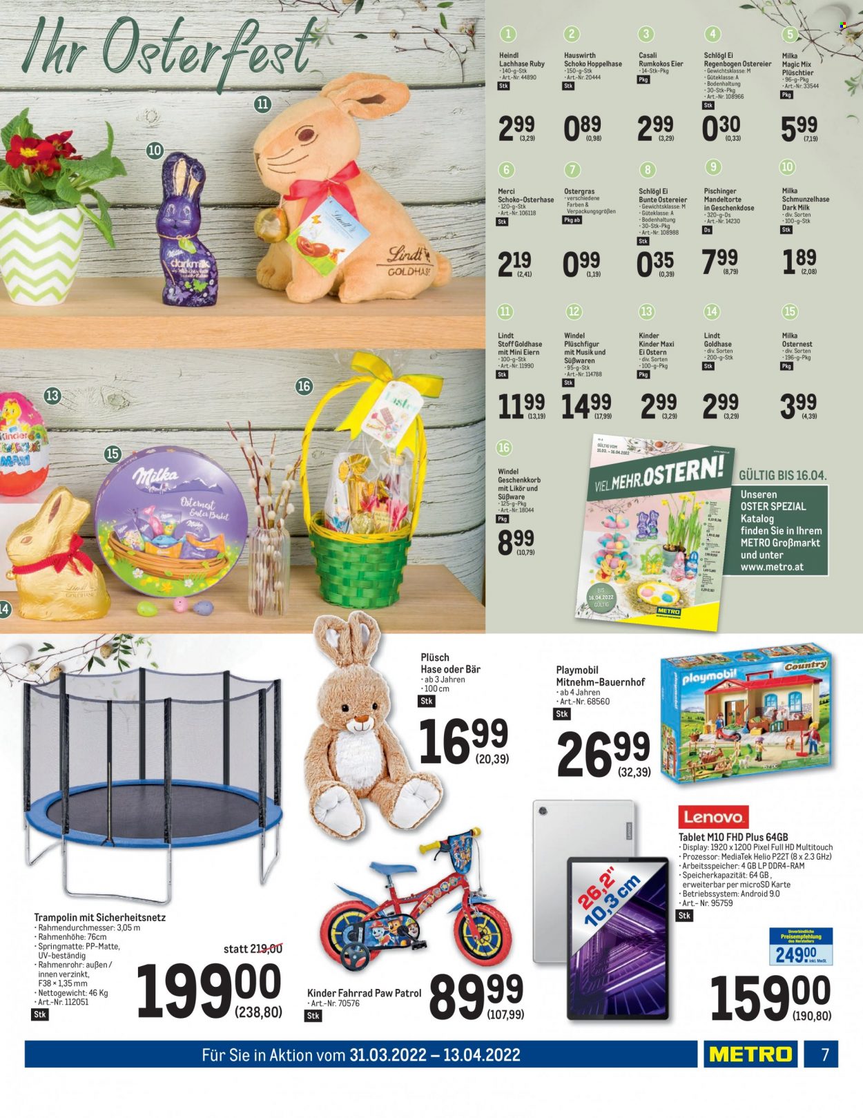 Angebote Metro - 31.3.2022 - 13.4.2022. Seite 7