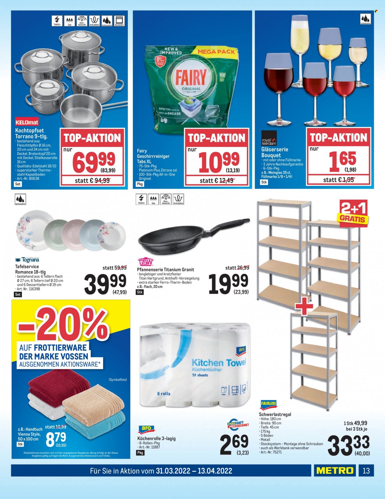 Angebote Metro - 31.3.2022 - 13.4.2022. Seite 13