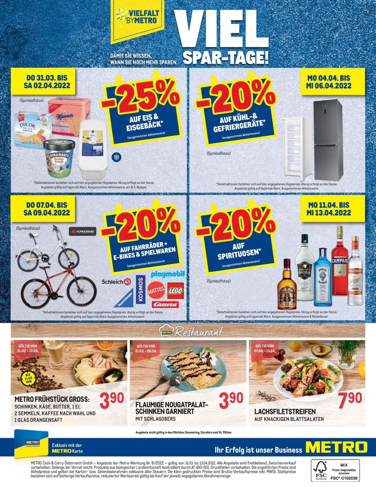 Angebote Metro - 31.3.2022 - 13.4.2022. Seite 16