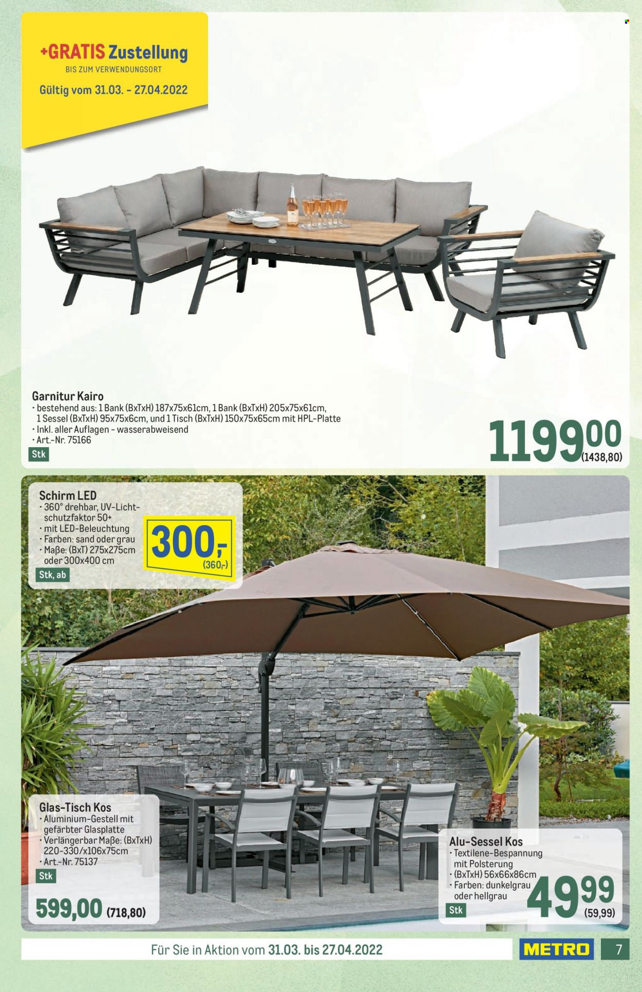 Angebote Metro - 31.3.2022 - 27.4.2022. Seite 7