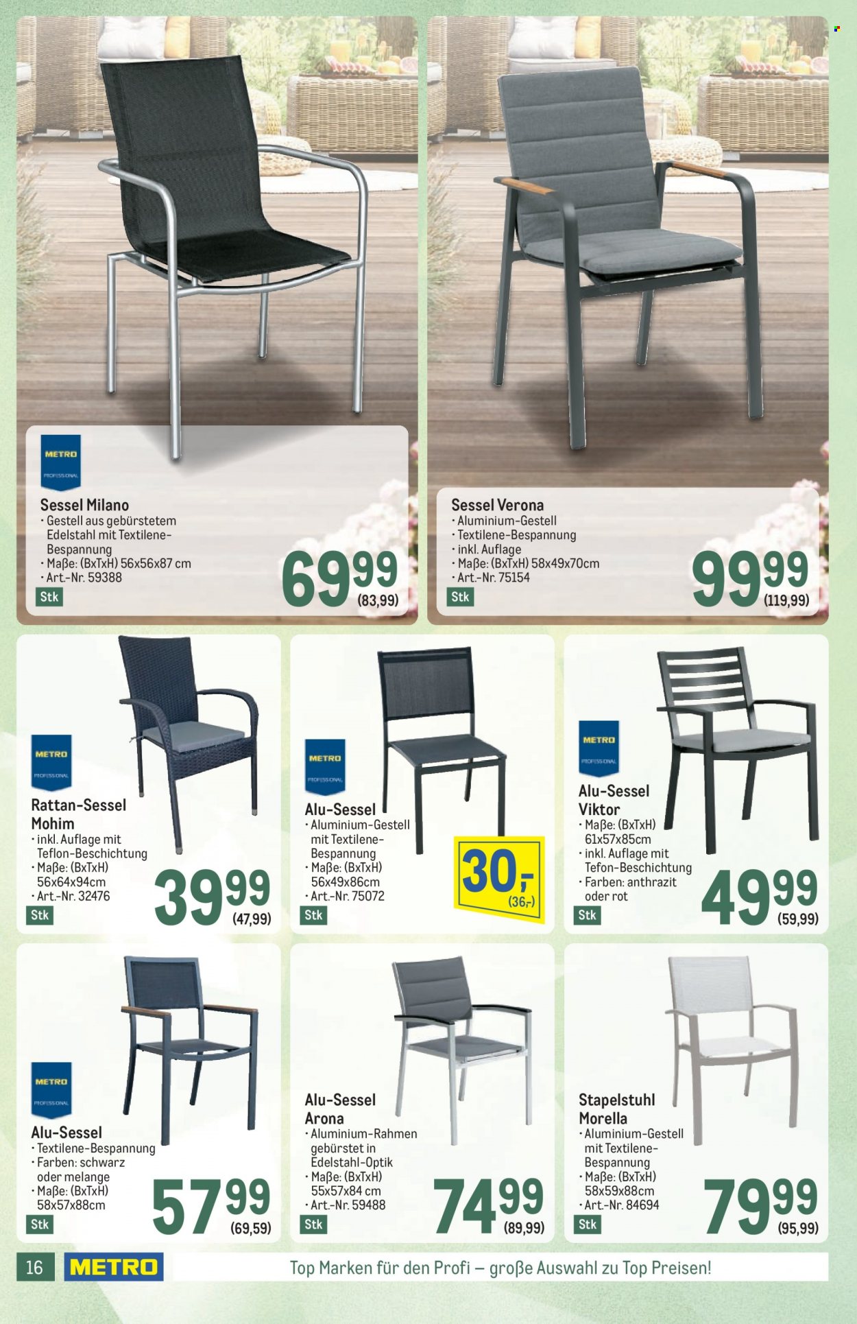 Angebote Metro - 31.3.2022 - 27.4.2022. Seite 16