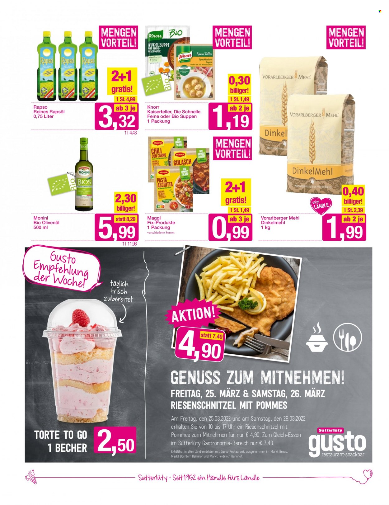 Angebote Sutterlüty - 24.3.2022 - 29.3.2022. Seite 14