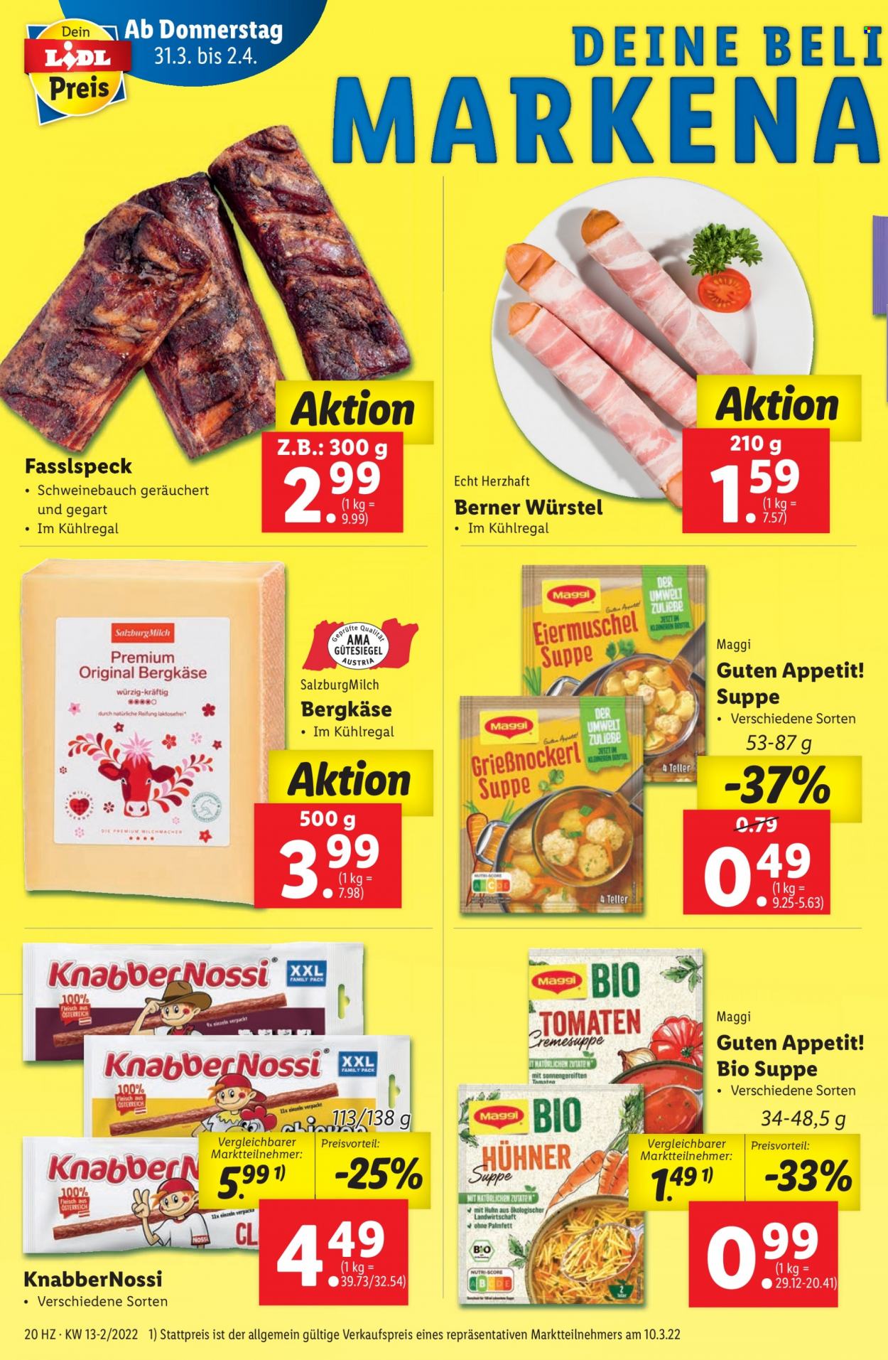 Angebote Lidl - 31.3.2022 - 6.4.2022. Seite 20
