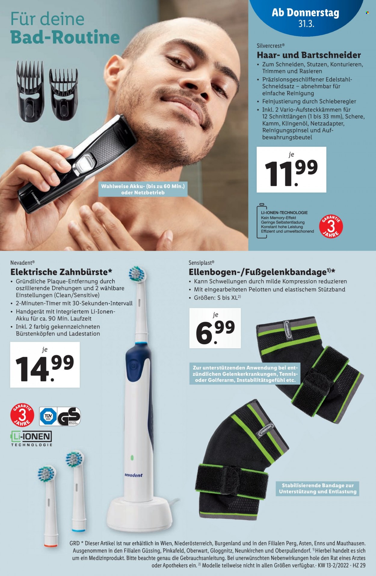 Angebote Lidl - 31.3.2022 - 6.4.2022. Seite 29