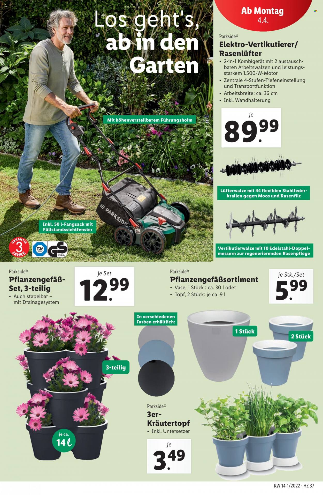 Angebote Lidl - 31.3.2022 - 6.4.2022. Seite 37