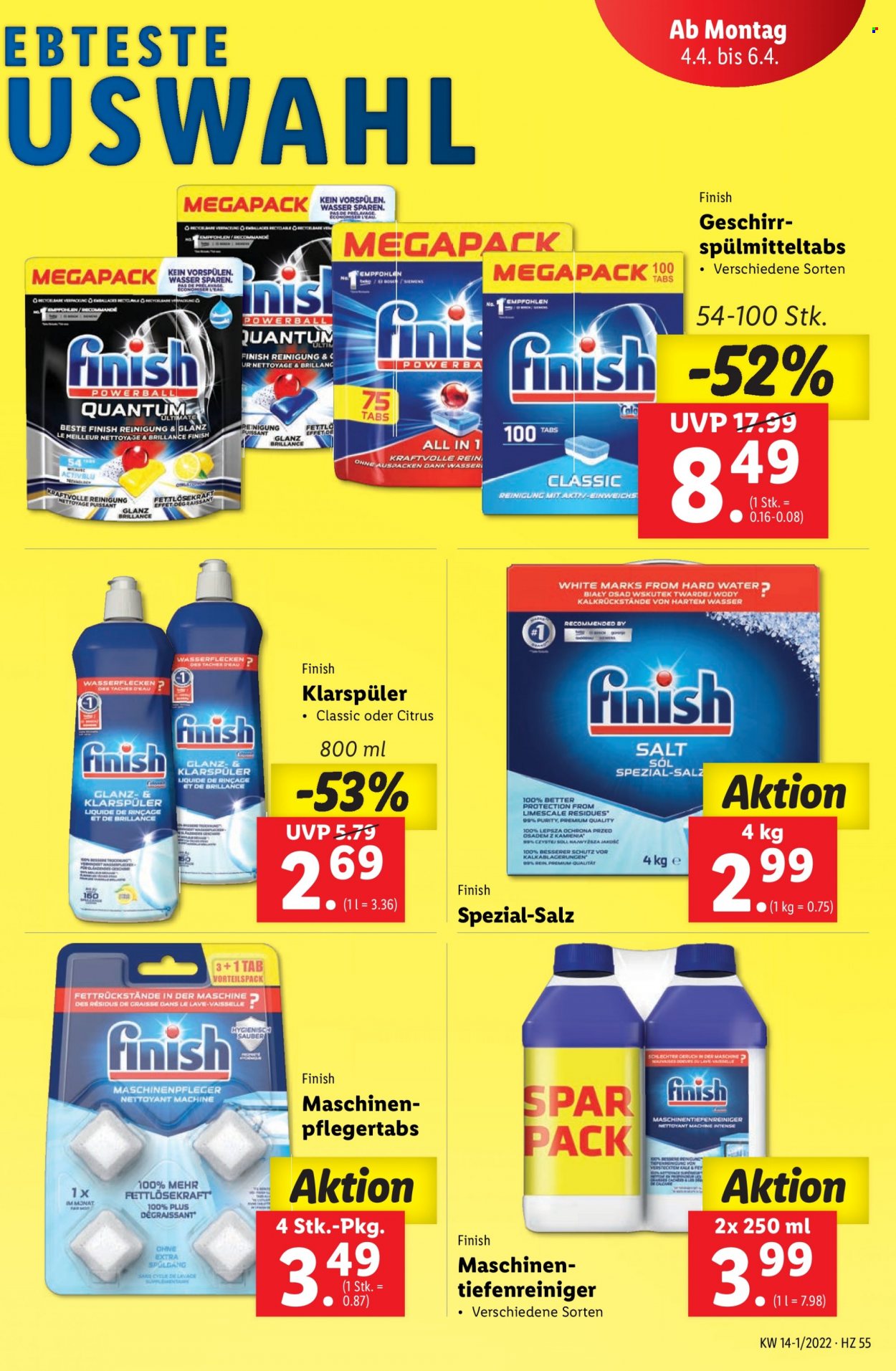 Angebote Lidl - 31.3.2022 - 6.4.2022. Seite 55