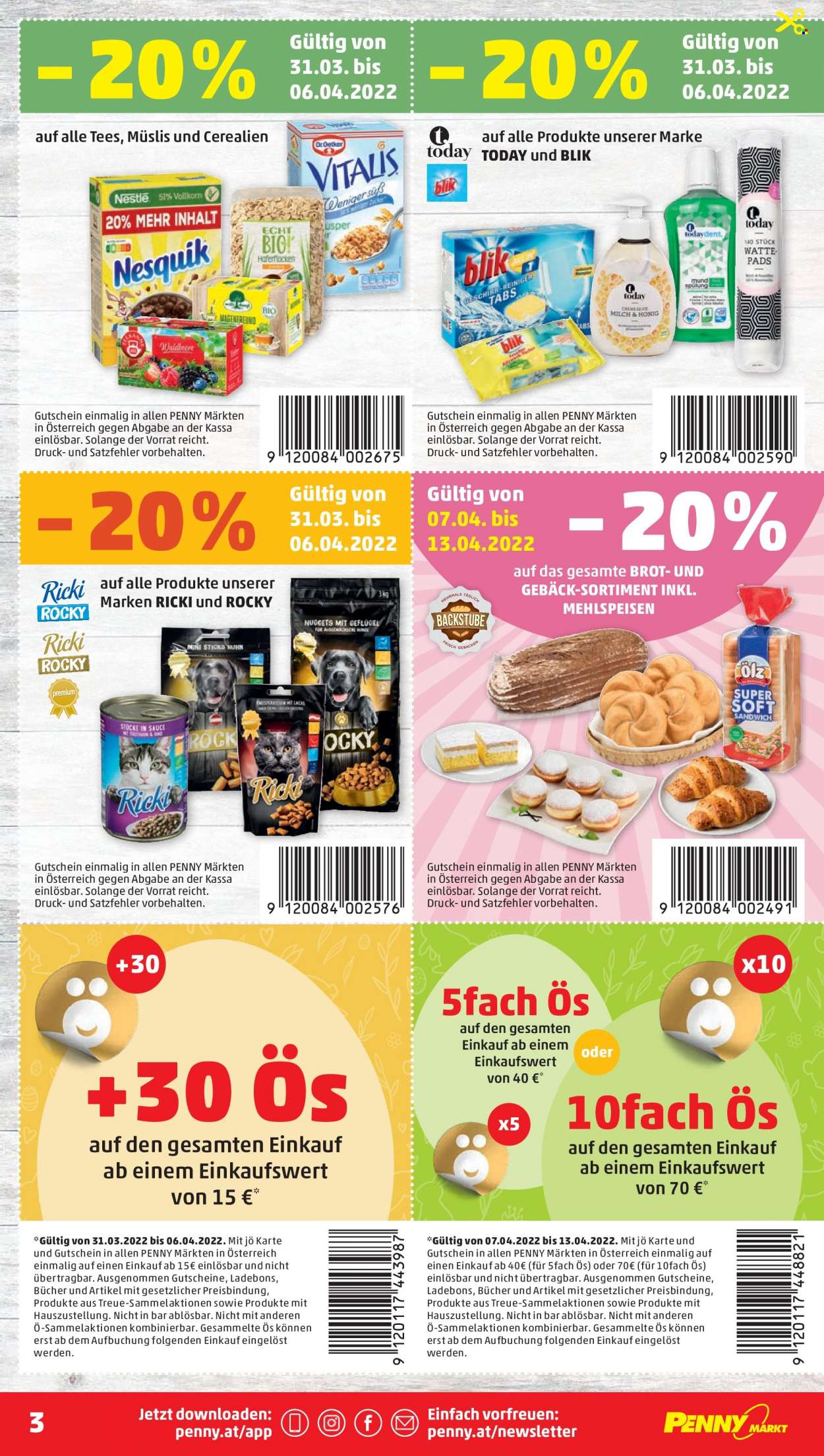 Angebote Penny - 31.3.2022 - 6.4.2022. Seite 3