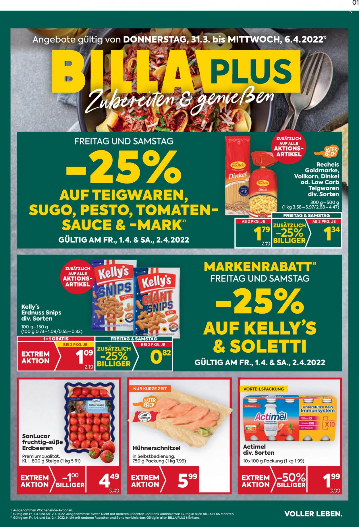 Angebote Billa Plus - 31.3.2022 - 6.4.2022. Seite 1