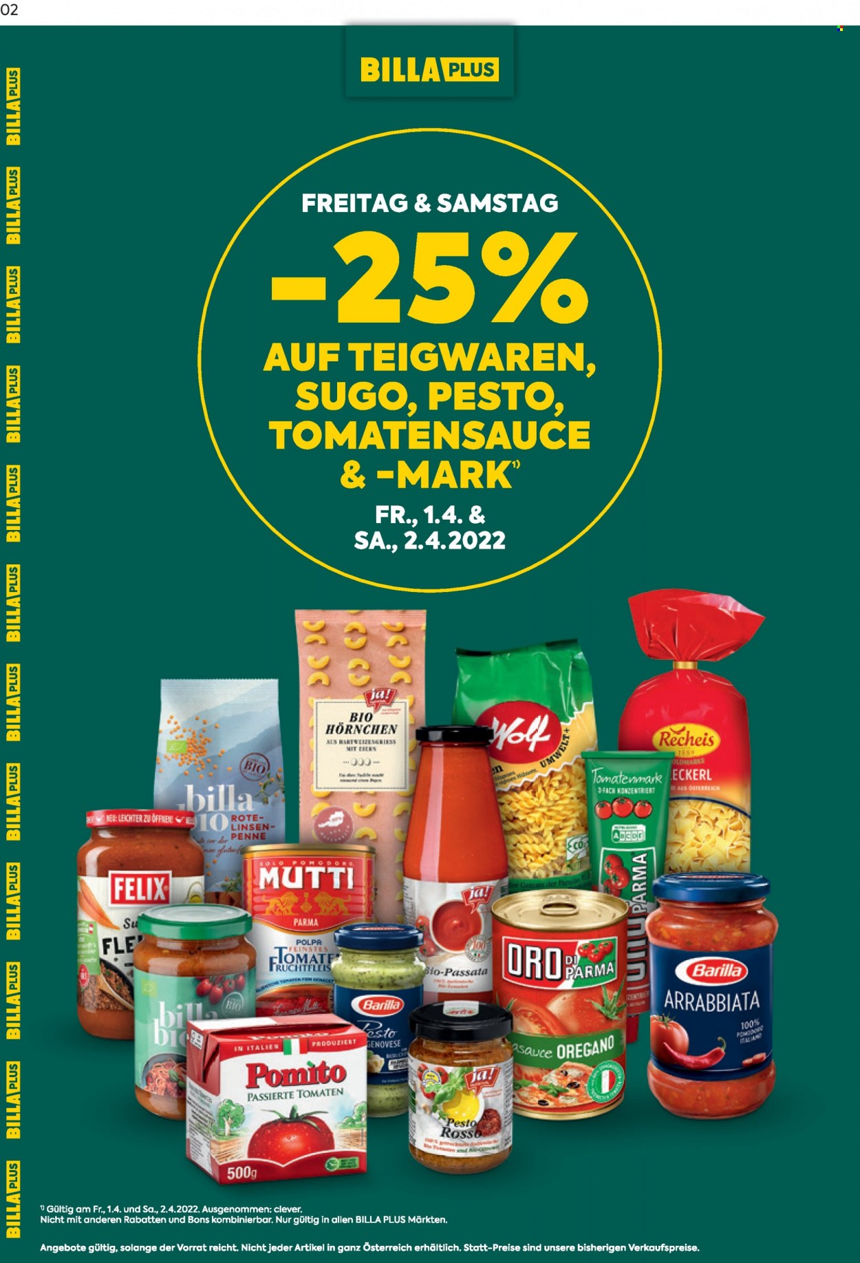 Angebote Billa Plus - 31.3.2022 - 6.4.2022. Seite 2