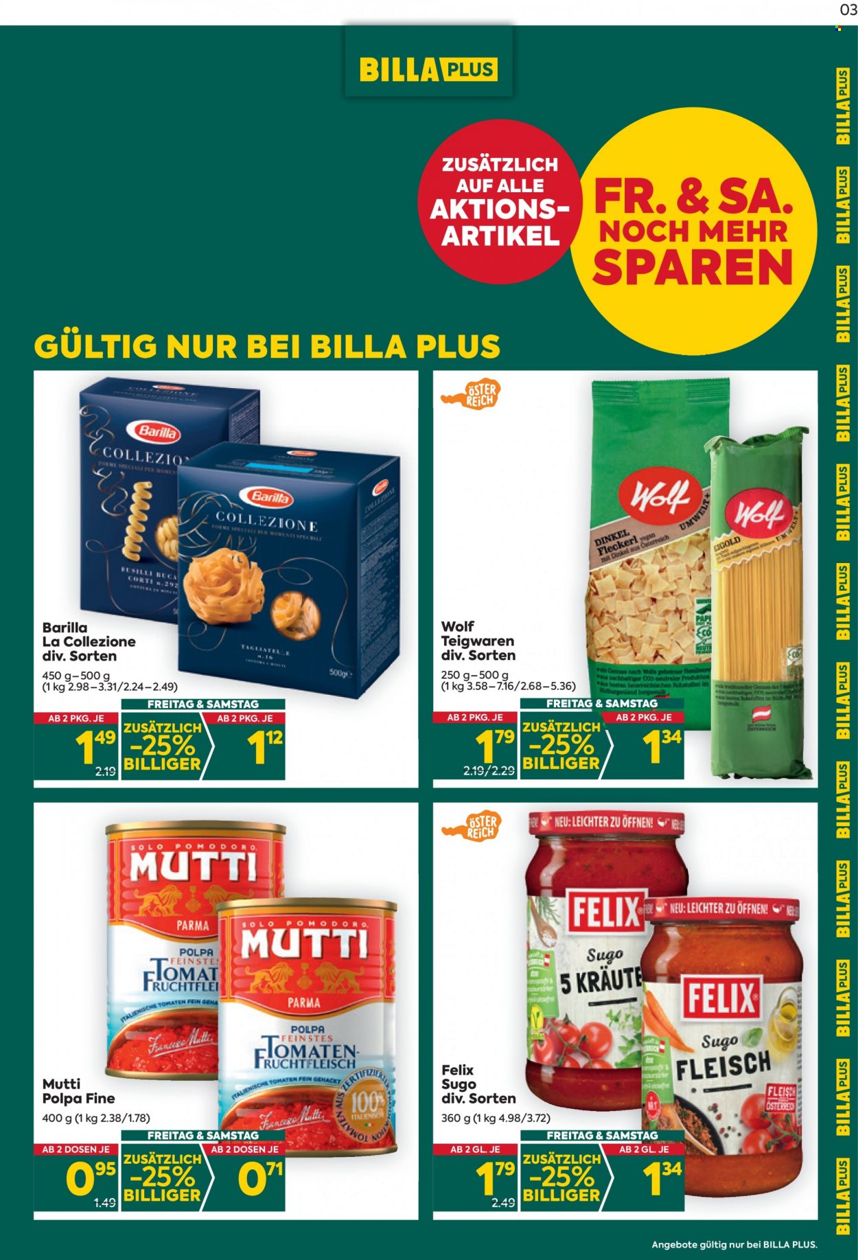 Angebote Billa Plus - 31.3.2022 - 6.4.2022. Seite 3