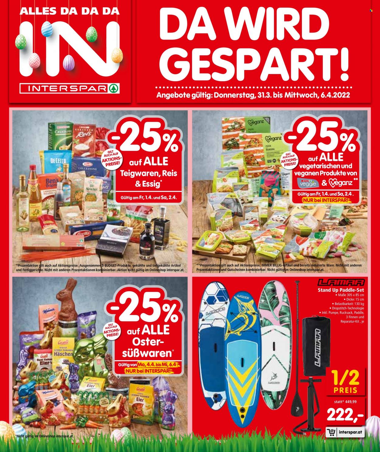 Angebote INTERSPAR - 31.3.2022 - 6.4.2022. Seite 1