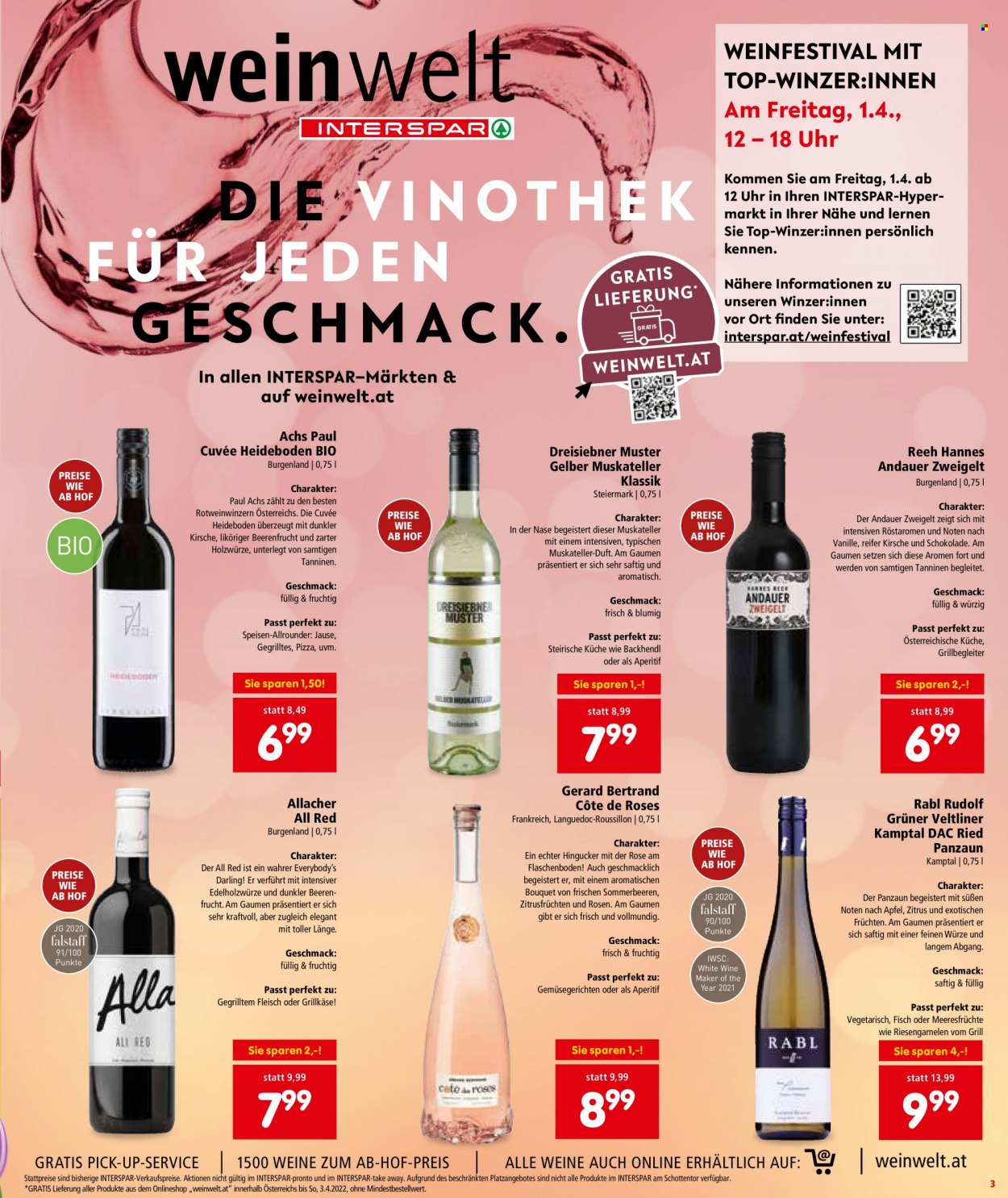 Angebote INTERSPAR - 31.3.2022 - 6.4.2022. Seite 3